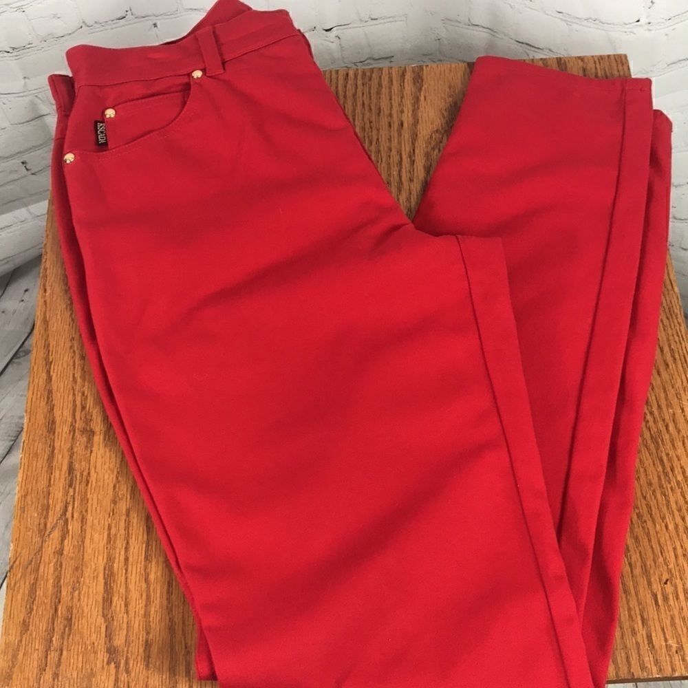 Escada Straight leg Light Denim Pant sz 40eu 9.5us